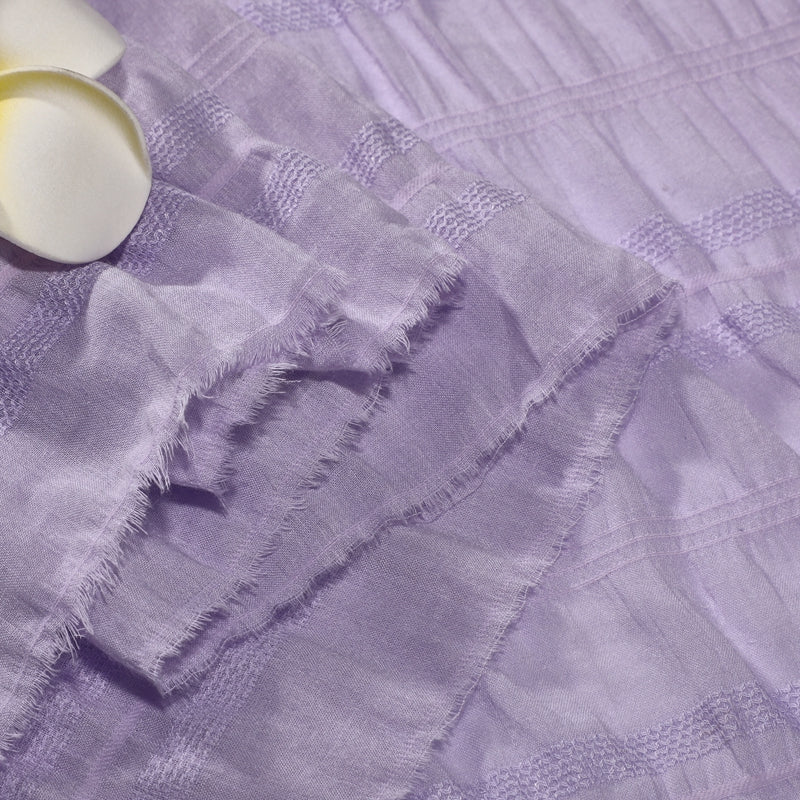 Cotton jacquard fabric