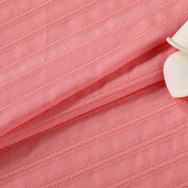 Cotton jacquard fabric