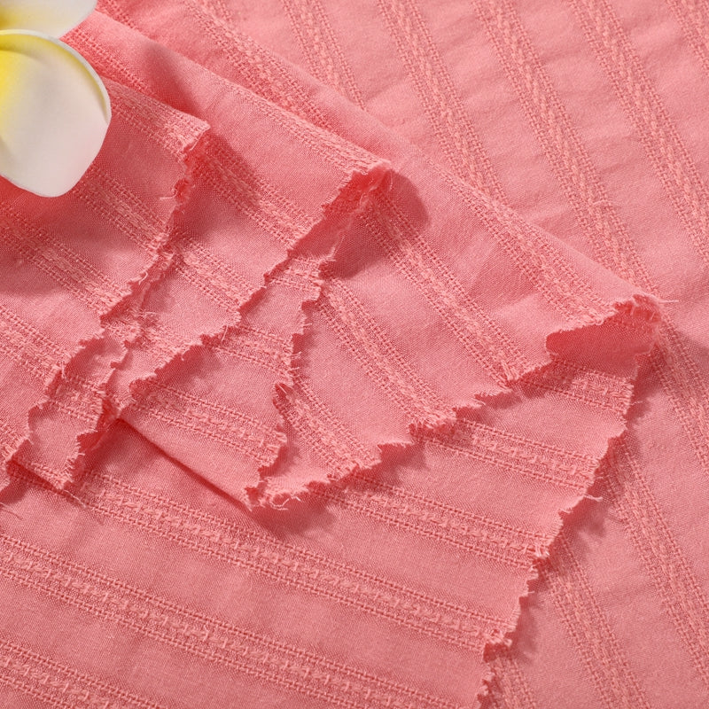 Cotton jacquard fabric