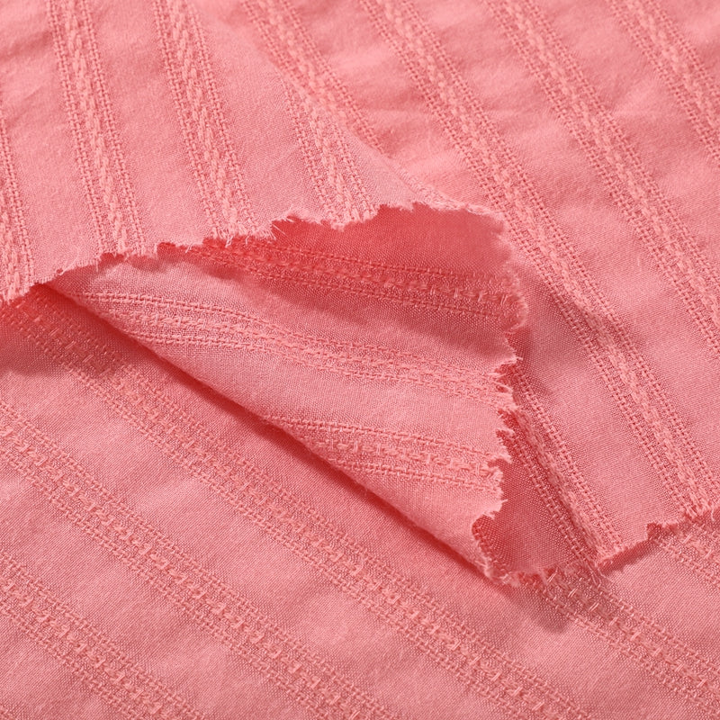 Cotton jacquard fabric