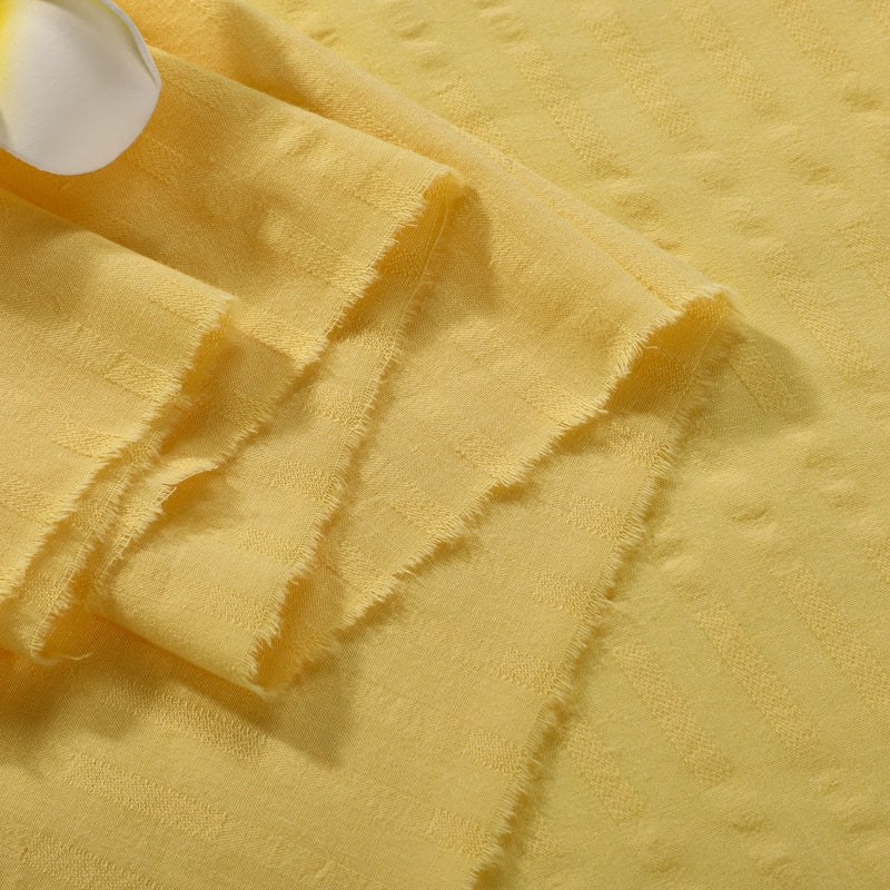 Cotton jacquard fabric