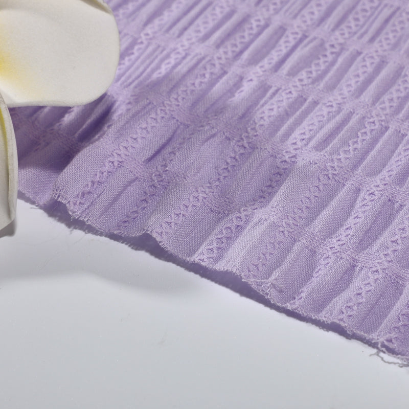 Cotton jacquard fabric
