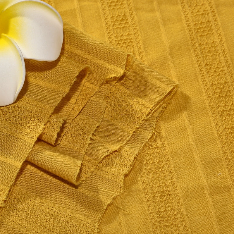 Cotton jacquard fabric