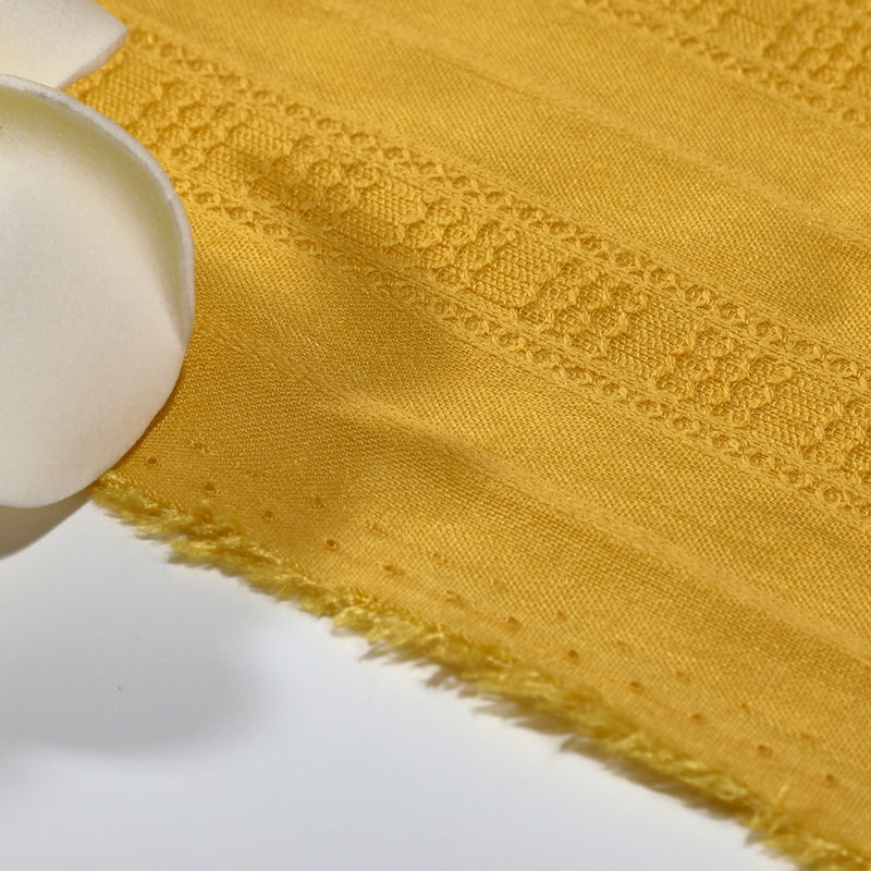 Cotton jacquard fabric