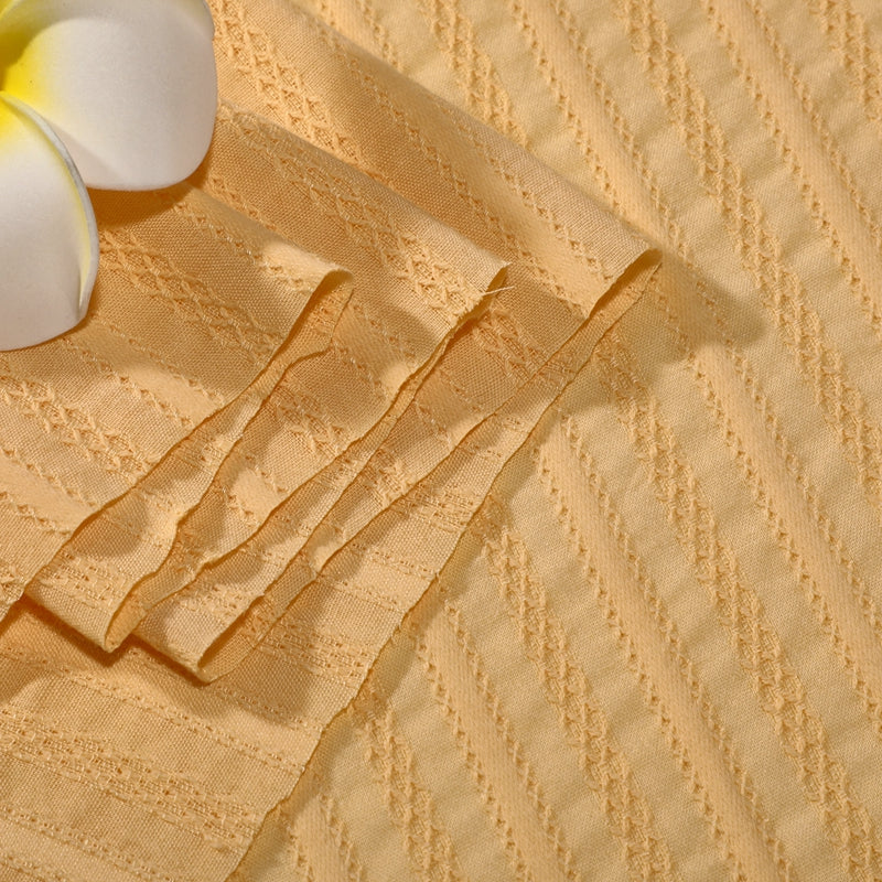 Cotton jacquard fabric
