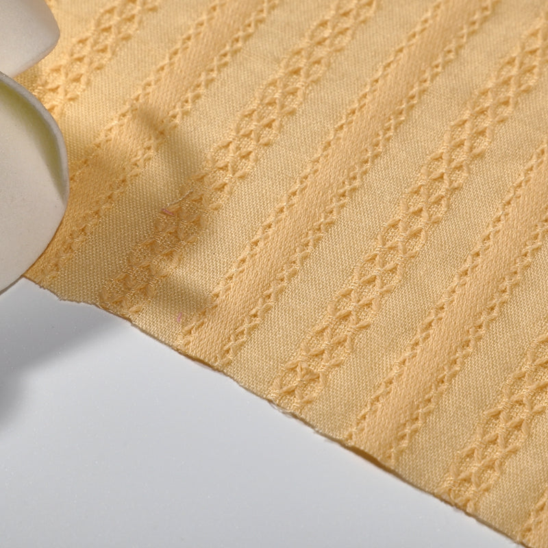 Cotton jacquard fabric