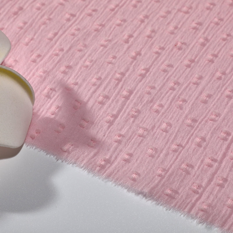 Cotton jacquard fabric