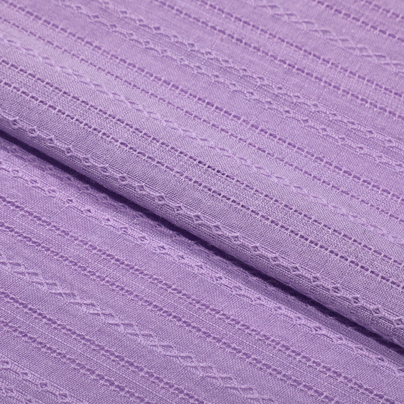 Cotton jacquard fabric