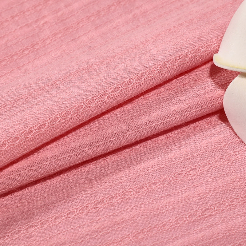 Cotton jacquard fabric