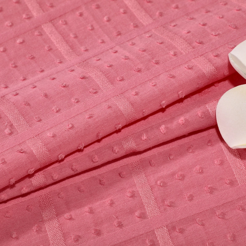 Cotton jacquard fabric