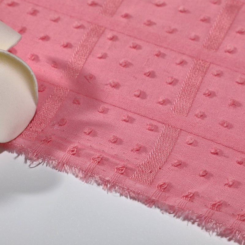 Cotton jacquard fabric